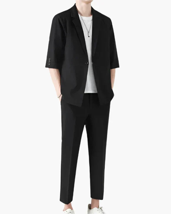 Taddeo - Cotton Suit Set by Ares Milano