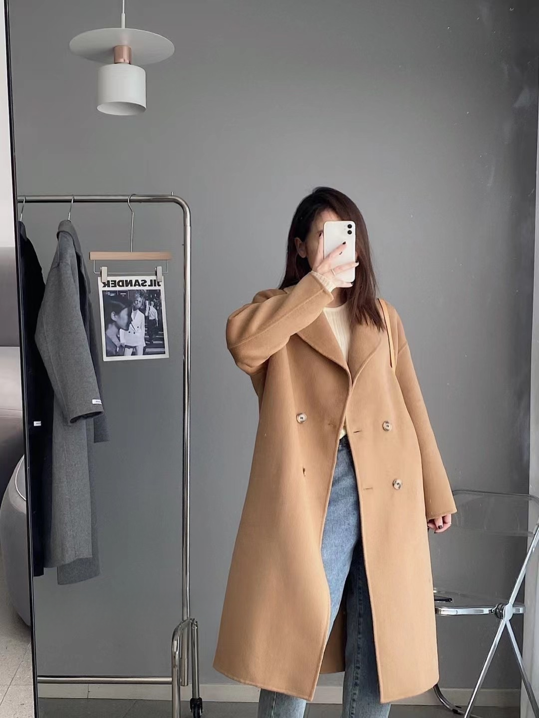 Addolorata - Wool Coat by Ares Milano