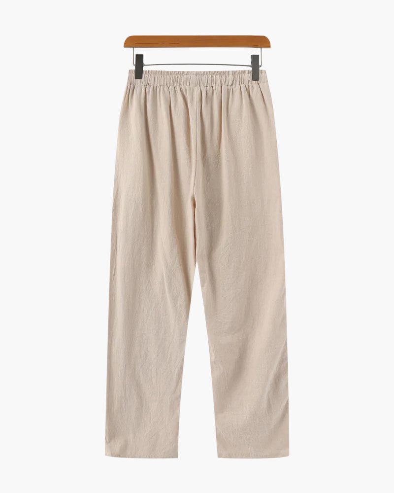 Ignacio - Linen Pants by Ares Milano