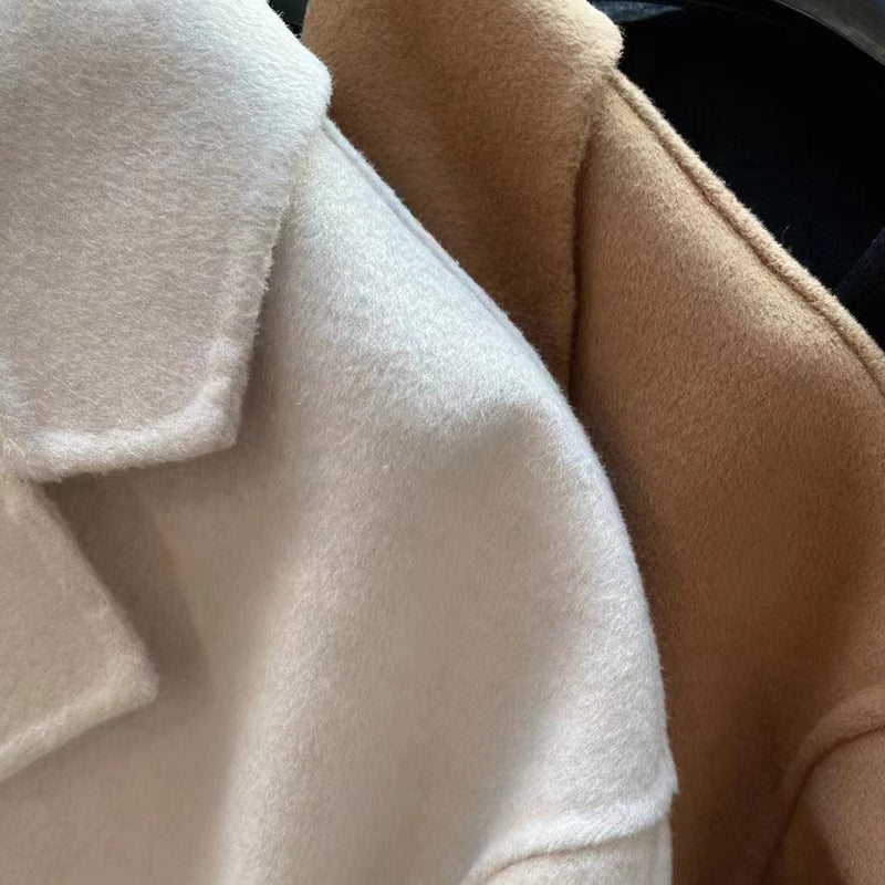 Addolorata - Wool Coat by Ares Milano