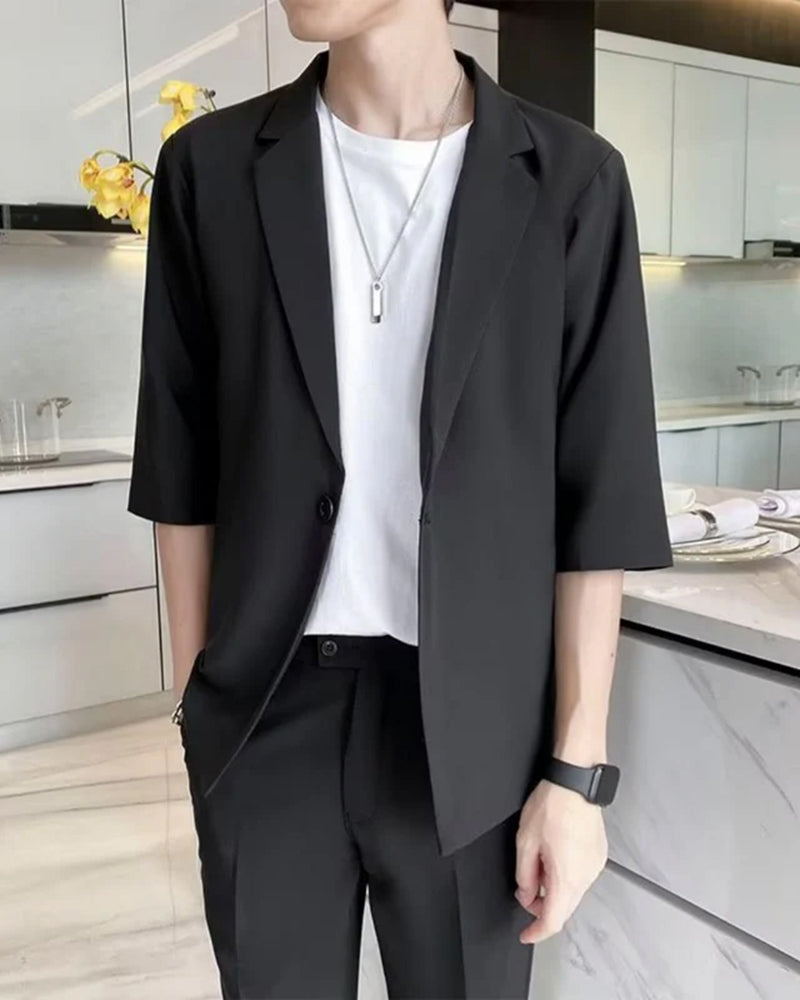 Taddeo - Cotton Suit Set by Ares Milano