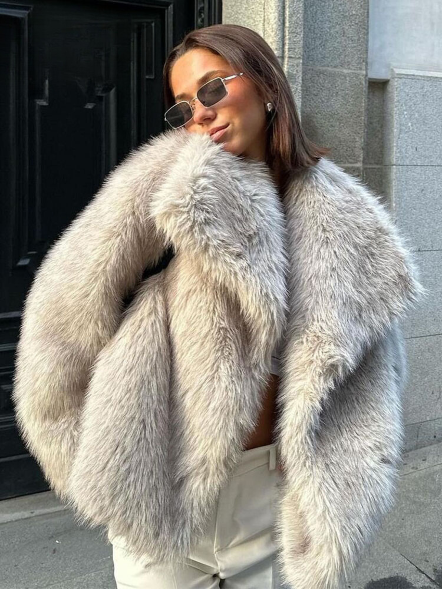 Adriana - Giorgia Fur Jacket by Ares Milano