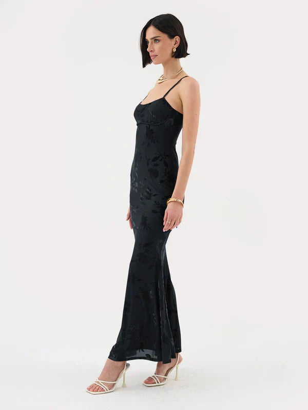 Persida - Silk Maxi Dress by Ares Milano