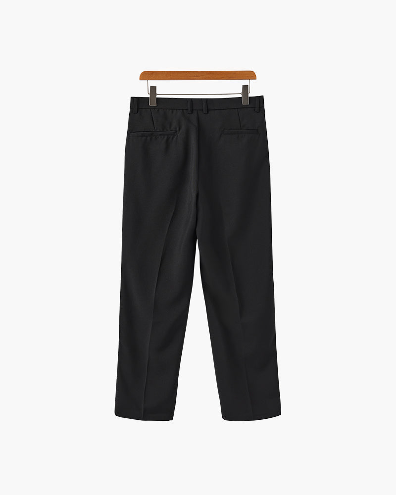 Claudio - Paris Wide Fit Pants Cotton by Ares Milano