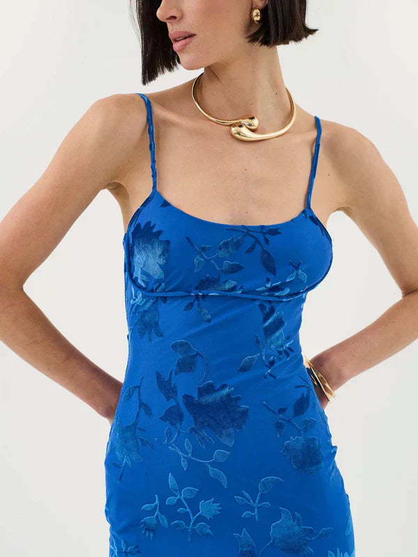 Persida - Silk Maxi Dress by Ares Milano