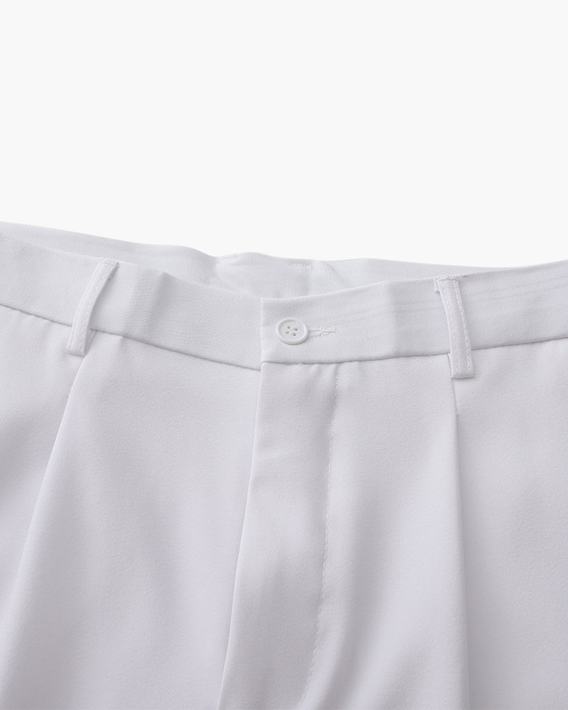 Claudio - Paris Wide Fit Pants Cotton by Ares Milano