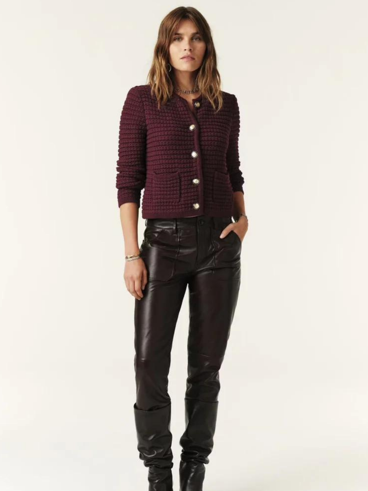 Ulrica - Knitted Cardigan by Ares Milano