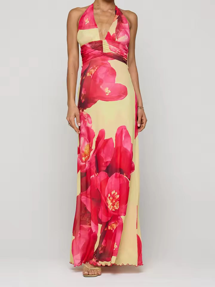 Raffaella - Floral Maxi Dress Dreamy Spring by Ares Milano