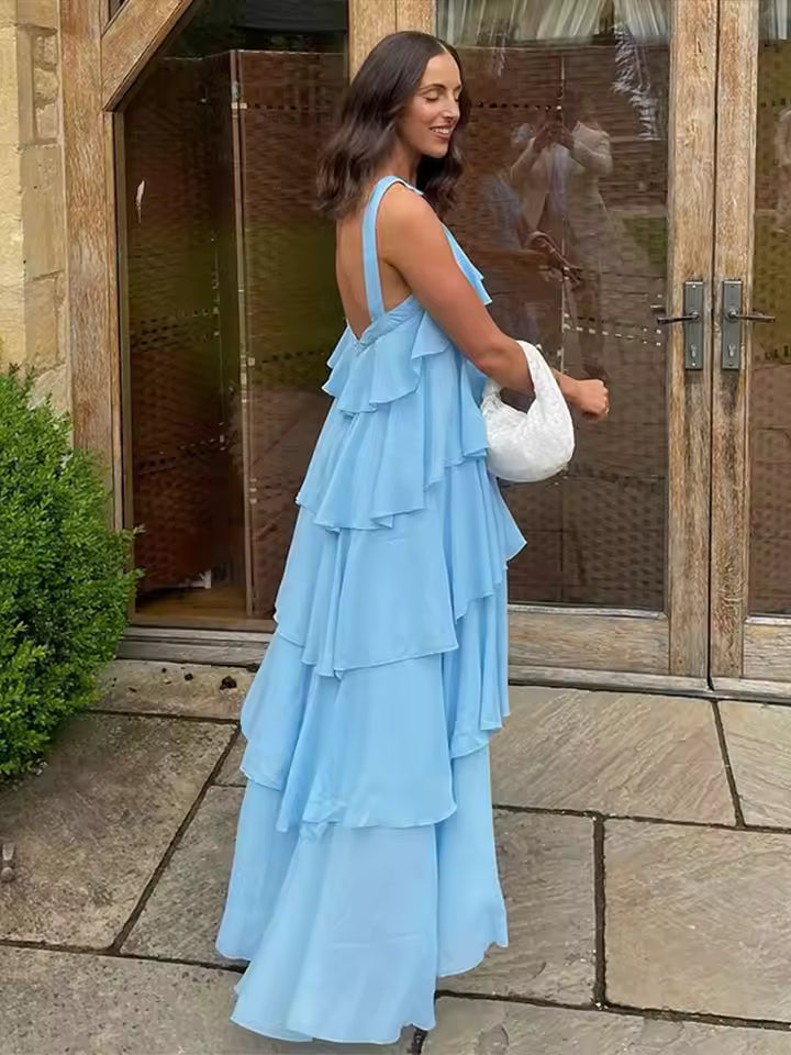 Prudenza - Floral Maxi Dress by Ares Milano