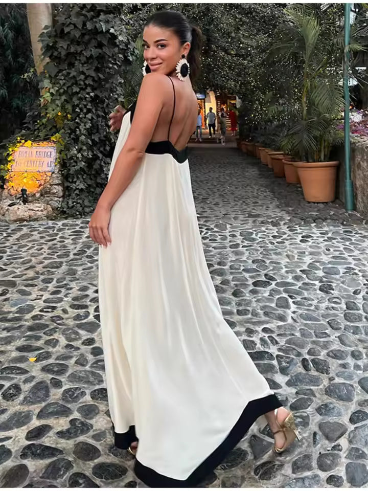 Miriam - Floral Maxi Dress by Ares Milano