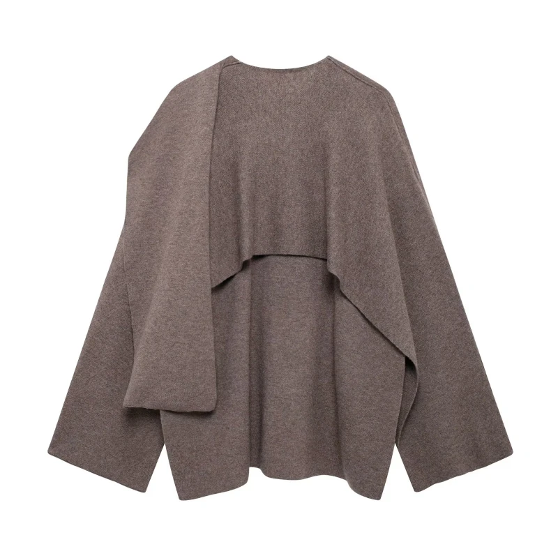 Agostina - Wool Cape Coat by Ares Milano