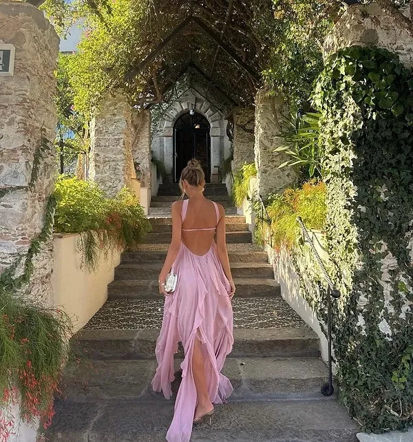 Ondina - Velarosa Maxi Dress Silk Lux by Ares Milano