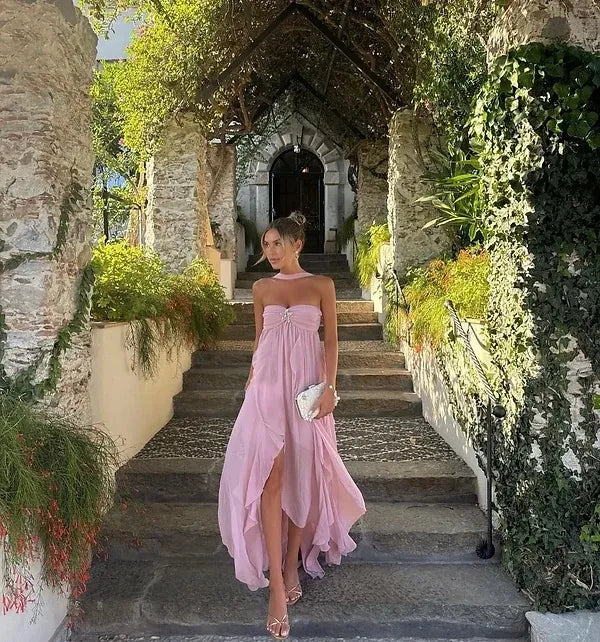 Ondina - Velarosa Maxi Dress Silk Lux by Ares Milano