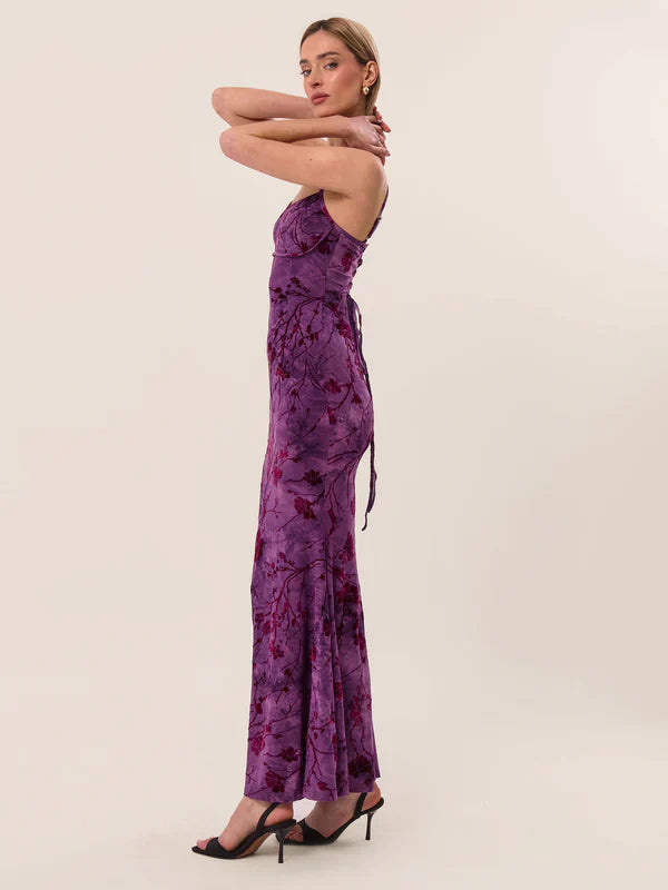 Persida - Silk Maxi Dress by Ares Milano