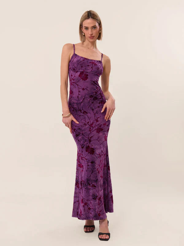 Persida - Silk Maxi Dress by Ares Milano
