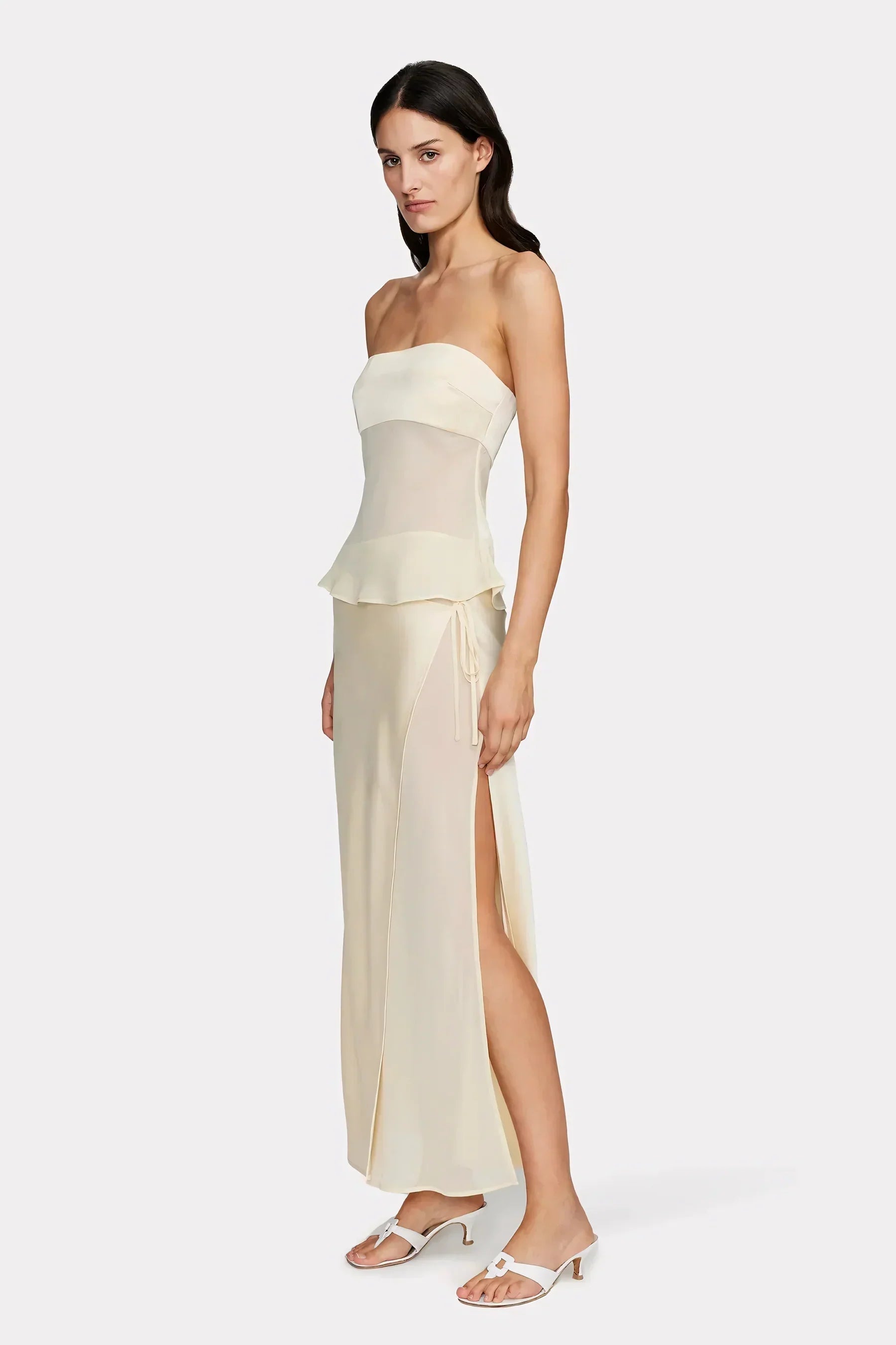 Ofelia - Piavetta Maxi Dress Silk by Ares Milano