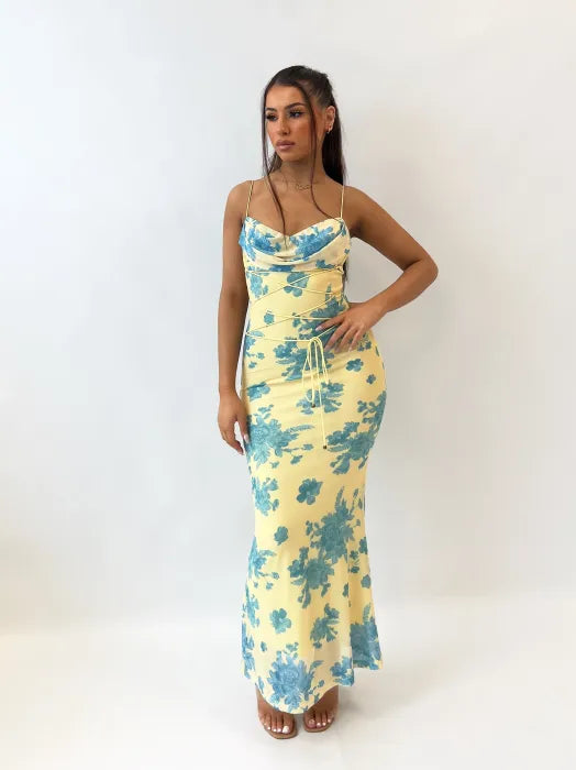 Maria - Silk Floral Maxi by Ares Milano