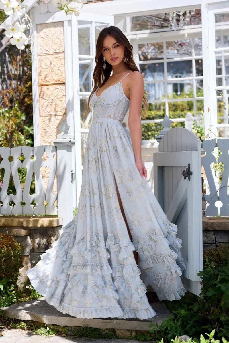 Ilda - Floral Maxi Dress by Ares Milano