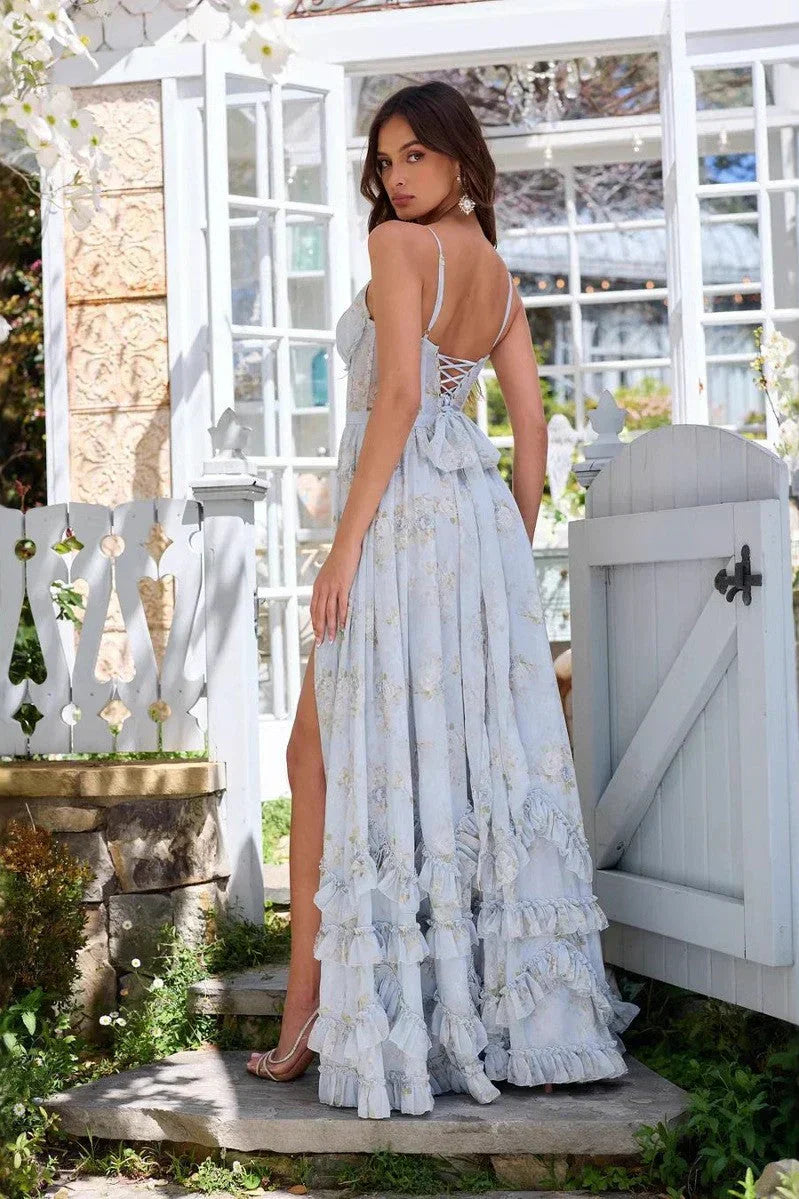 Ilda - Floral Maxi Dress by Ares Milano