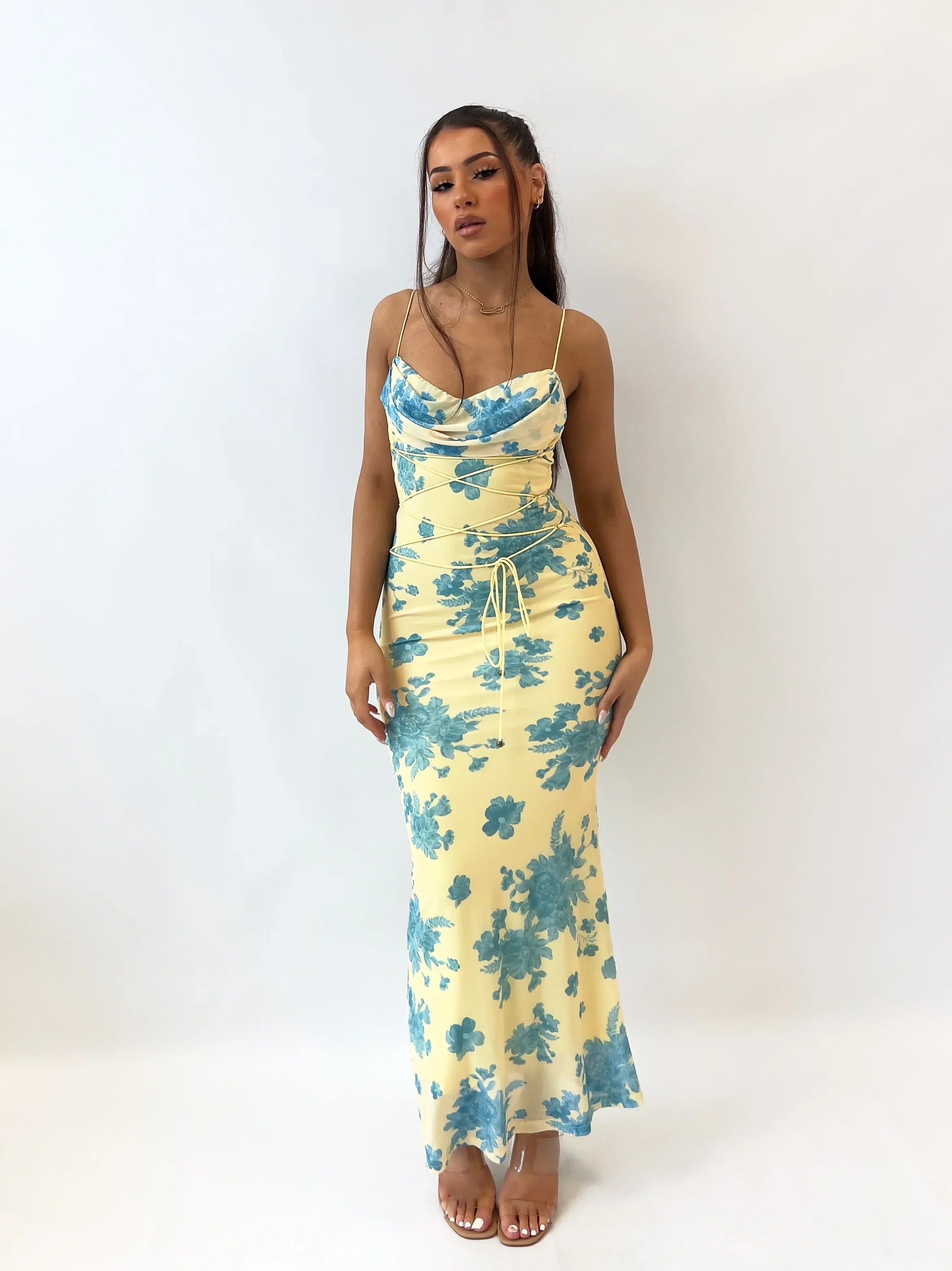 Maria - Silk Floral Maxi by Ares Milano