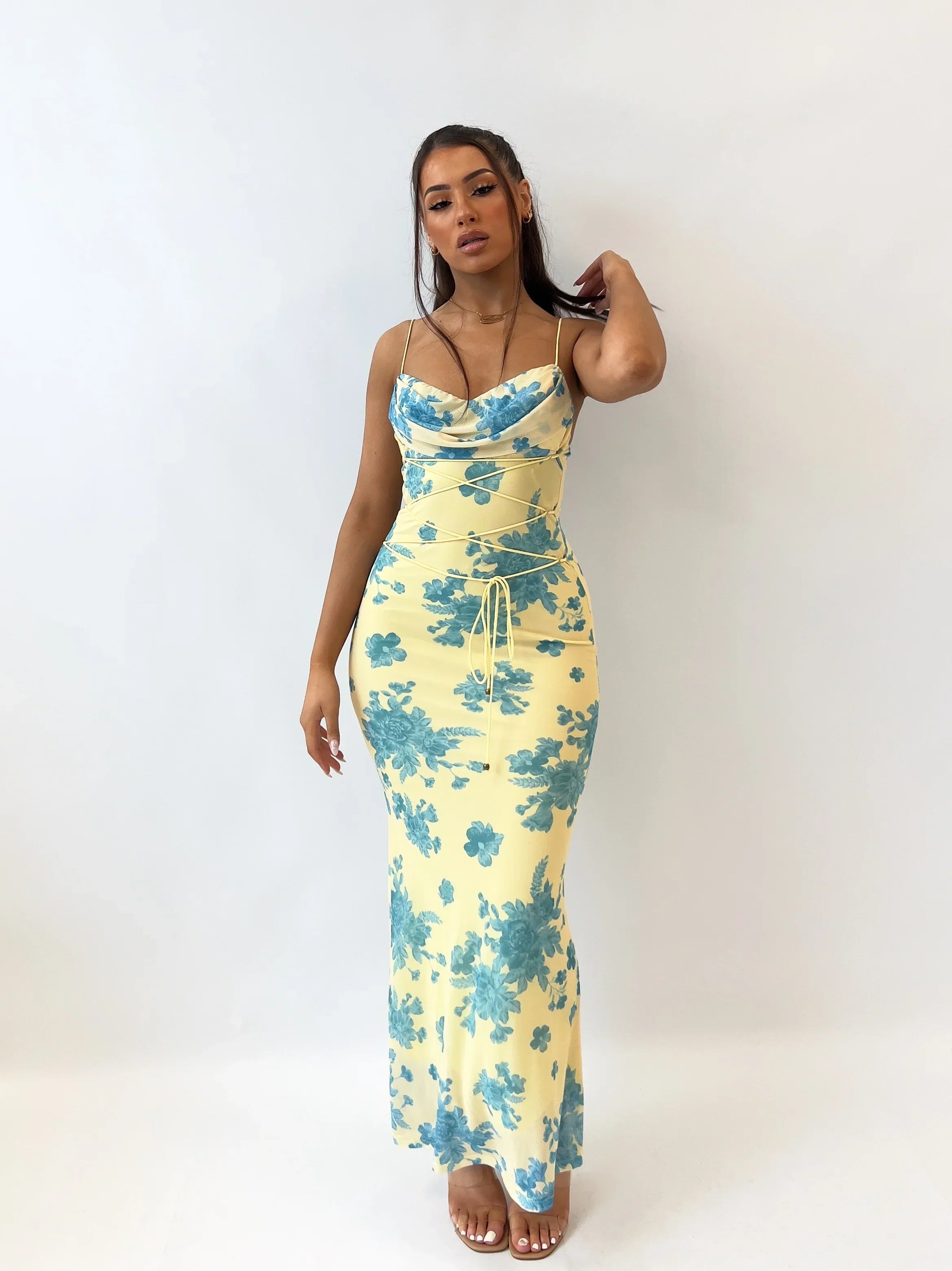 Maria - Silk Floral Maxi by Ares Milano