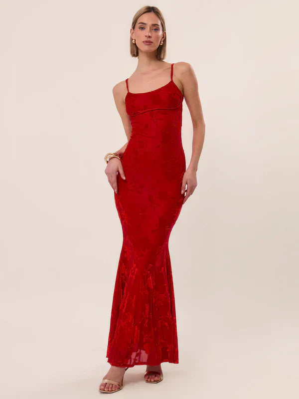 Persida - Silk Maxi Dress by Ares Milano